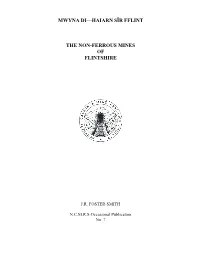Mwyna Di—Haiarn Sîr Fflint the Non-Ferrous Mines of Flintshire
