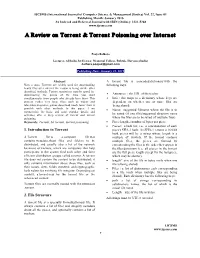 A Review on Torrent & Torrent Poisoning Over Internet