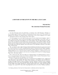 A History of Metatypy in the Bel Languages