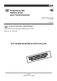 ANNEX 4 Systematic Enumeration of Insects Collected from Burullus Protected Area and Their Habitat Types