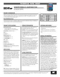 Advanced Formula Oi L-Based Wood Stain R No. B3500 Series