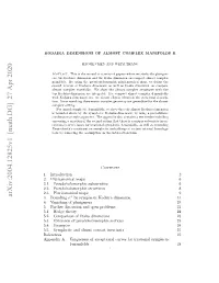 Arxiv:2004.12825V1 [Math.DG] 27 Apr 2020 .Bounding Maps 3