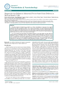 Magnetofection Enhances Adenoviral Vector-Based Gene Delivery In