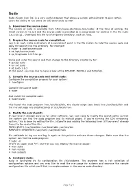 Page 1 of 3 Sudo (Super User Do) Is a Very Useful