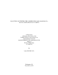 The Construction and Analysis of a Social Media Speech Act Corpus