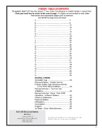3-VIEWS - TABLE of CONTENTS to Search: Hold "Ctrl" Key Then Press "F" Key