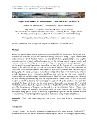 Application of GIS for Evaluation of Ethnic Fault Lines of Karachi