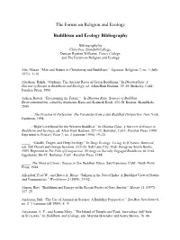 Buddhism and Ecology Bibliography