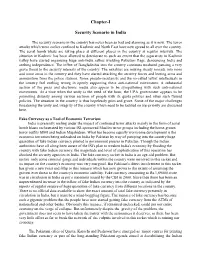 Chapter-I Security Scenario in India