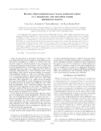 DATING PHYLOGENETICALLY BASAL EUDICOTS USING Rbcl SEQUENCES and MULTIPLE FOSSIL REFERENCE POINTS1