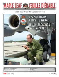 In This Week's Issue/Dans Le Présent Numéro