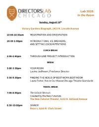 Lab 2019: in the Room