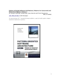 Pattern-Oriented Software Architecture, Volume 2.Pdf