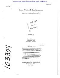 Some Costs of Continuances