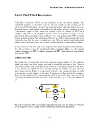 Field Effect Transistors