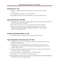 Microbiology Chapter 19 Outline
