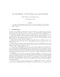 On the Infinity of Twin Primes and Other K-Tuples