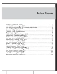 Table of Contents