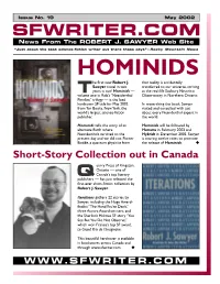 May 2002 SFWRITER.COM News from the ROBERT J