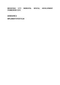 MSDF 2019 Annexure a IMPLEMENTATION