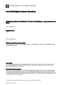 Self-Defence in the Immediate Aftermath of the Adoption of the UN Charter