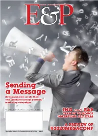 Sending a Message News Publishers Create Their Own Identities Through Powerful Marketing Campaigns