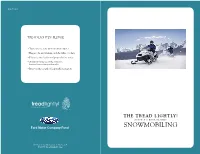 Snowmobiling Guide Book.Indd