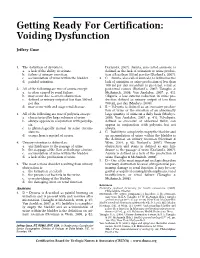 Voidingdysfunction Inside Pages