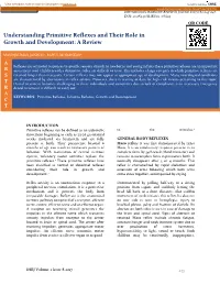 Understanding Primitive Reflexes and Their Role in Growth and Development: a Review