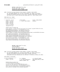 1 Advance Cause List of Cases(Applt. Side)