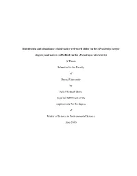 Distribution and Abundance of Non-Native Red-Eared Slider Turtles (Trachemys Scripta
