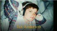 Jax Anderson About