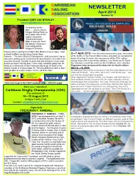 NEWSLETTER April 2012 Number 52