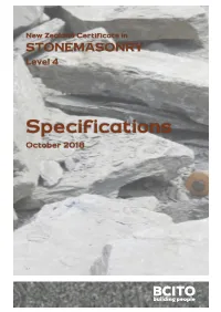 STONEMASONRY Level 4
