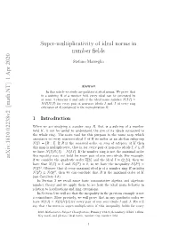Super-Multiplicativity of Ideal Norms in Number Fields
