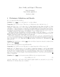 Arcs, Ovals, and Segre's Theorem
