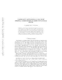 Arxiv:1908.11693V1 [Math.GN] 30 Aug 2019 Xlso Oml.Frtogvnﬁiennmt Sets Nonempty ﬁnite Given Two Well-Kno for the of Formula