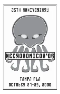 Necro 2006 Program Book