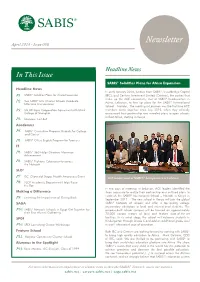 SABIS ® Newsletter