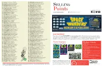 September Selling Points Layout