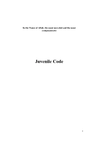 Juvenile Code