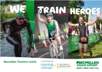 Macmillan Triathlon Guide