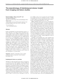 The Neurobiology of Intertemporal Choice: Insight from Imaging and Lesion Studies