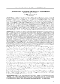 A Provisional Checklist and Bibliography of the Pyraloidea of the Balkan Peninsula (Lepidoptera: Pyralidae & Crambidae) by Colin W