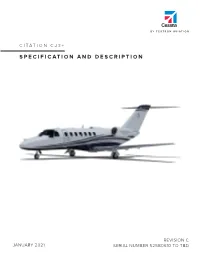 Specification and Description
