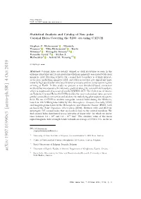 Statistical Analysis and Catalog of Non-Polar Coronal Holes Covering