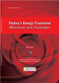 Turkey's Energy Transition