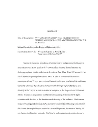 ABSTRACT Title of Dissertation: PATTERNS IN