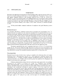 Reports of Adverse Health Effects in Manufacturing Plant Personnel Or in Operators and Workers Exposed to Etoxazole Formulations During Their Use