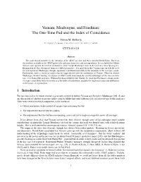 Vernam, Mauborgne, and Friedman: the One-Time Pad and the Index of Coincidence